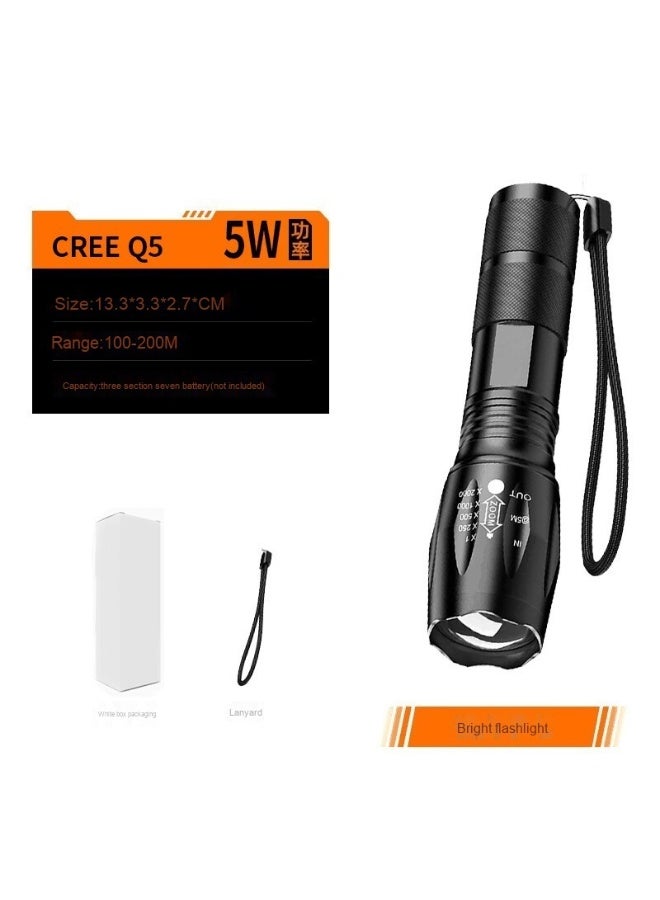 Adjustable Focus High-Intensity Flashlight