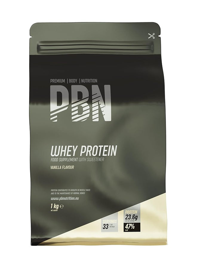 Premium Body Nutrition Whey Protein 1kg Vanilla, New Improved Flavour - Image 3