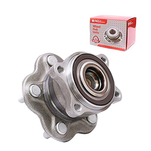 FKG 512388 Rear Wheel Bearing Hub Assembly for 07-18 Nissan Altima, 09-18 Nissan Maxima, 13-16 Nissan Pathfinder (Except 4WD), 14-16 Infiniti QX60 (Except 4WD), Set of 2 - Image 1