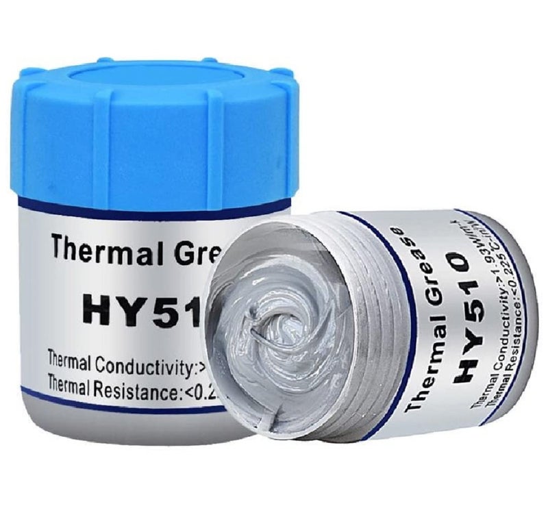 FEDUS Silicone Heatsink Compounds Thermal Grease Paste, Heat Sink Compound for Use in Coolers Heat Sink, CPU and Chipsets, Graphics Card, LED, IC, GPU, VGA, PC Processor, Chipset Cooling (Pack of 20) - Image 1