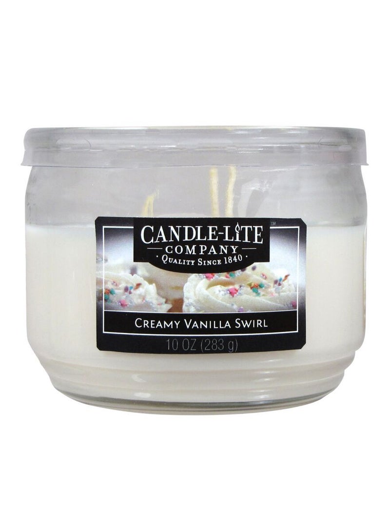 CANDLE-LITE شمعة كريمة فانيلا من شركة Candle-Lite
