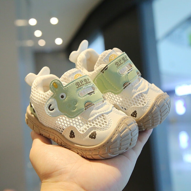 Mesh Sneakers Lightweight Flexible Sole Walking Shoes For Kids Indoor And Outdoor Activities - Image 1