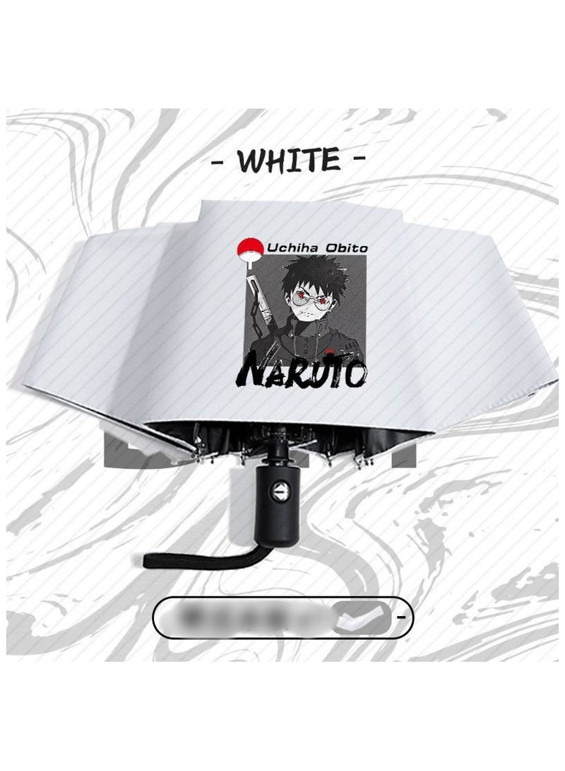 KUYING New Naruto Automatic Folding Sunscreen Umbrella 