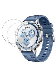 X-level 2 Pcs Huawei Watch GT 5 46MM Screen Protector, HD Premium Real Screen Protector Dustproof Anti-Scratch Bubble Free Tempered Glass Protection Film Smartwatch Accessories  - Image 1