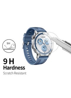 X-level 2 Pcs Huawei Watch GT 5 46MM Screen Protector, HD Premium Real Screen Protector Dustproof Anti-Scratch Bubble Free Tempered Glass Protection Film Smartwatch Accessories  - Image 3