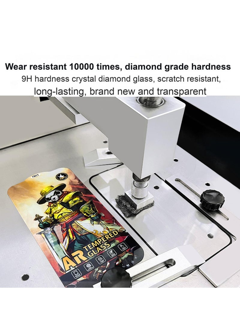 Generic - [2+2 Pack] Tempered Glass Screen Protector For Apple iPhone 16 Pro Max, 2Pcs Tempered Glass Screen Protector and 2Pcs Camera Lens Protector Set, Easy Installation with Alignment Frame,  HD, Bubble Free, Anti-Drop and Anti-scratch, Anti-Fingerprint, tempered glass screen protector 9H hardness anti fingerprint scratch resistance high-quality full glue edge to edge anti shatter glass for iPhone 16 Pro Max - Image 1