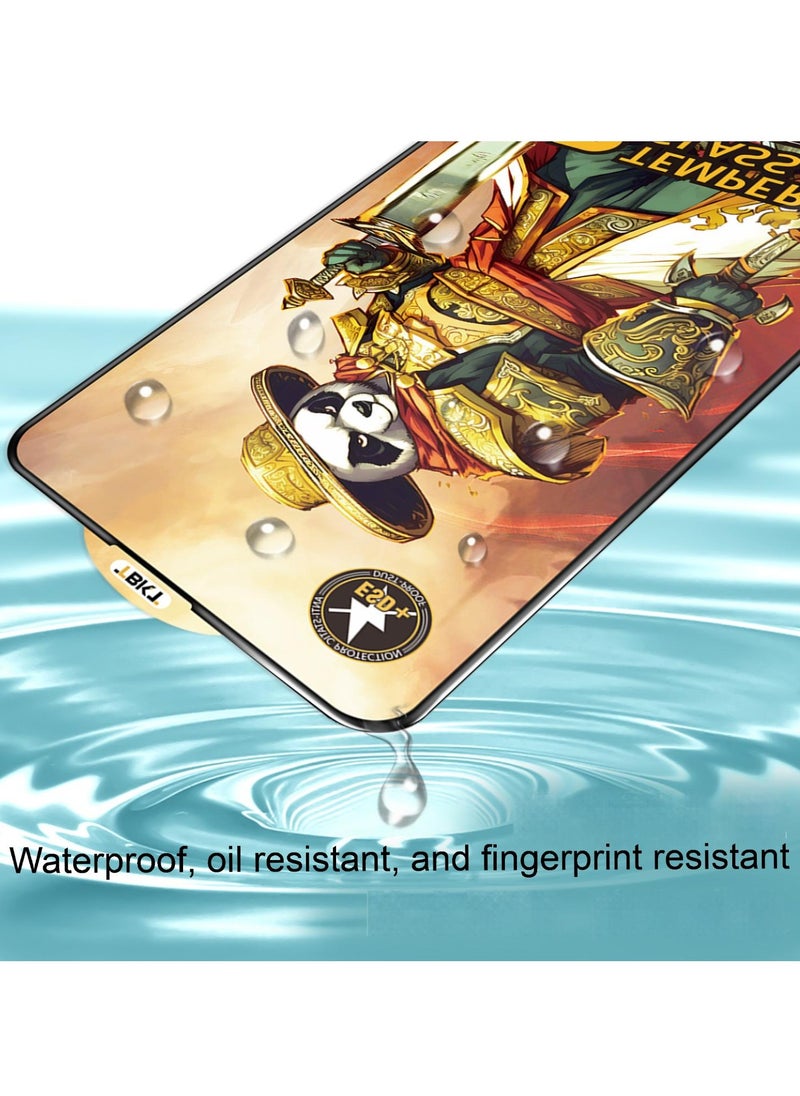 Generic - [2+2 Pack] Tempered Glass Screen Protector For Apple iPhone 16 Pro Max, 2Pcs Tempered Glass Screen Protector and 2Pcs Camera Lens Protector Set, Easy Installation with Alignment Frame,  HD, Bubble Free, Anti-Drop and Anti-scratch, Anti-Fingerprint, tempered glass screen protector 9H hardness anti fingerprint scratch resistance high-quality full glue edge to edge anti shatter glass for iPhone 16 Pro Max - Image 1