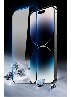 Generic [2+2 Pack] Tempered Glass Screen Protector For Apple iPhone 16 Pro Max, 2Pcs Tempered Glass Screen Protector and 2Pcs Camera Lens Protector Set, Easy Installation with Alignment Frame,  HD, Bubble Free, Anti-Drop and Anti-scratch, Anti-Fingerprint, tempered glass screen protector 9H hardness anti fingerprint scratch resistance high-quality full glue edge to edge anti shatter glass for iPhone 16 Pro Max  - Image 4