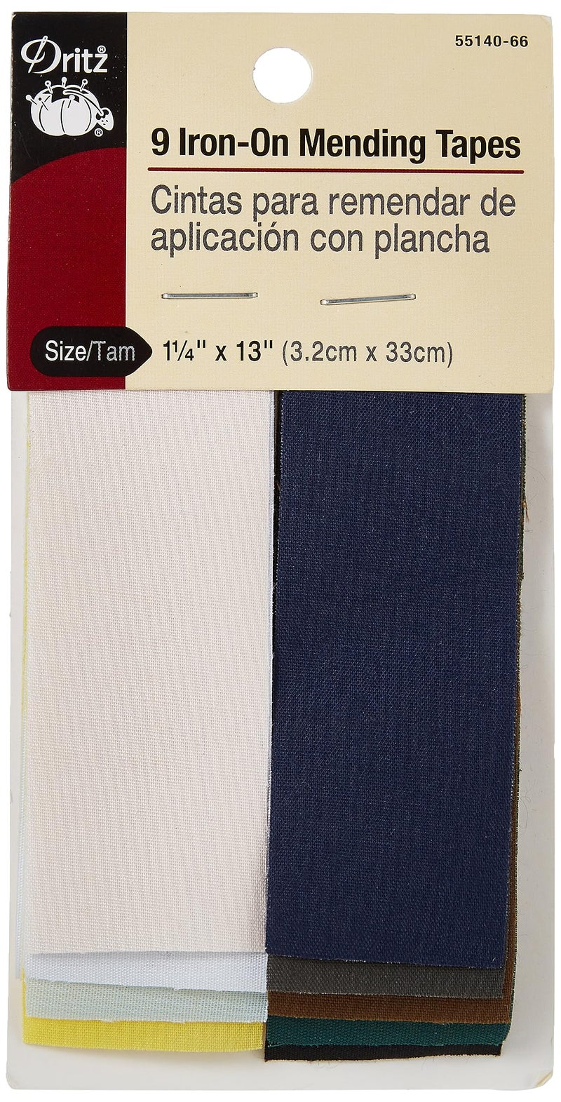 Dritz Dritz Iron Mending Tape 114 x 13Inch Colors May Vary 9