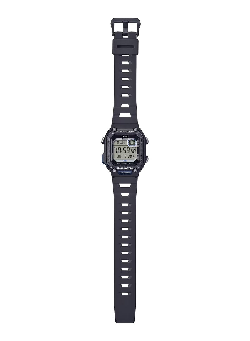 CASIO Digital Steps Tracker Resin Band Watch WS-B1000-1AV - Image 2