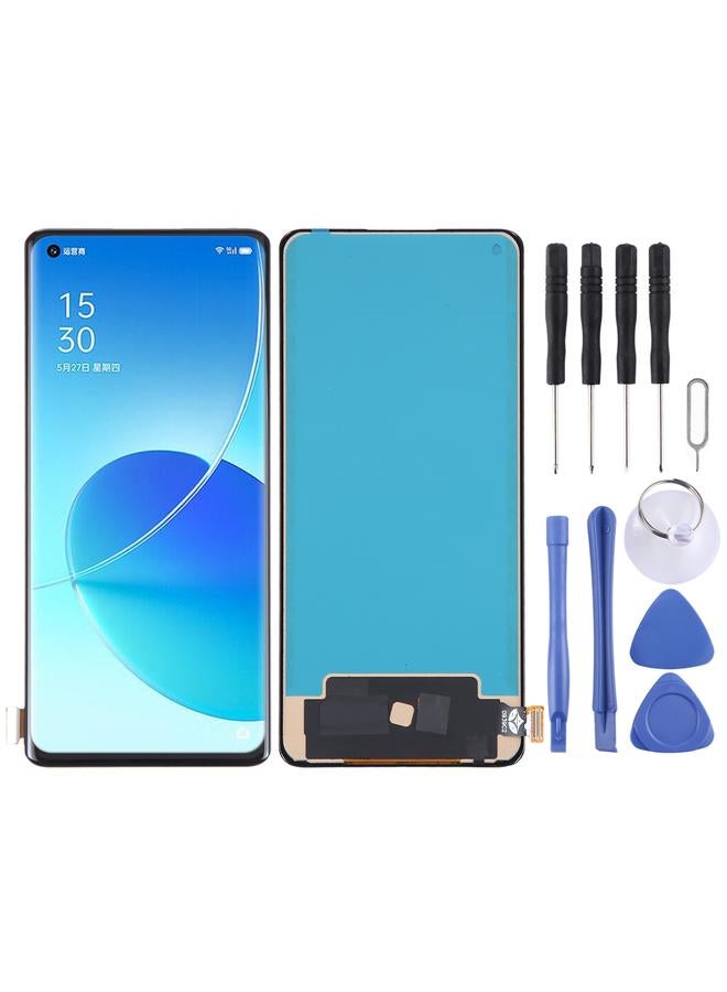 Replacement TFT LCD Screen For OPPO Reno6 Pro+ 5G with Digitizer Full Assembly, Not Supporting Fingerprint Identification - Image 1