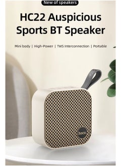 hoco. HOCO HC22 Wireless Bluetooth Speaker High Quality Auspicious Outdoor Portable Mini Audio 1200mAh Speaker Cai De Som Support TF Card / FM / TWS  - Image 2