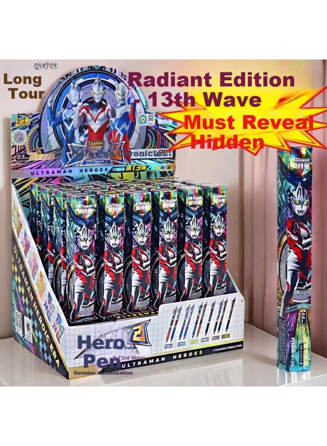 Kayou Ultraman Gel Pen Blind Box, Stationery Diga Siro Writing Pen, 0.5mm, For Boys And Girls, New Year Gift - Image 1
