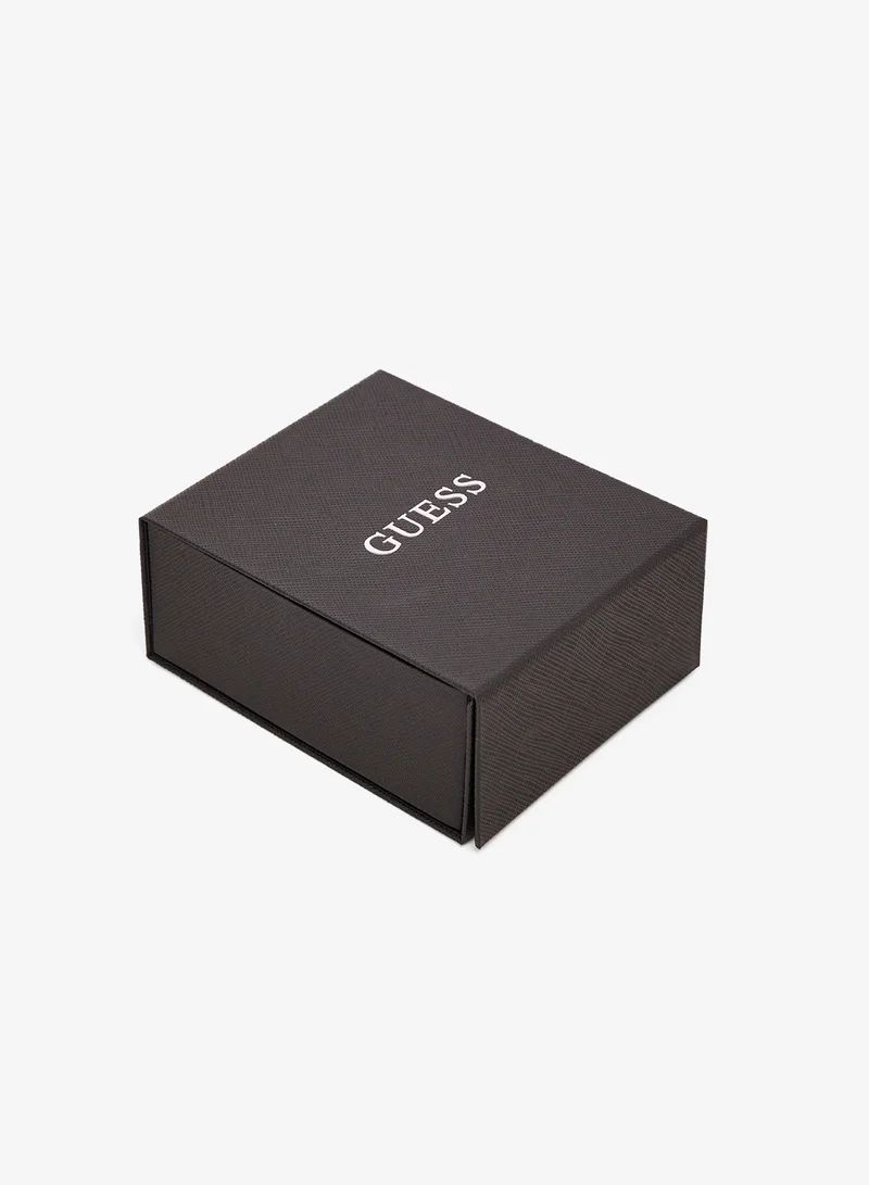 GUESS Logo Engraved Band Ring