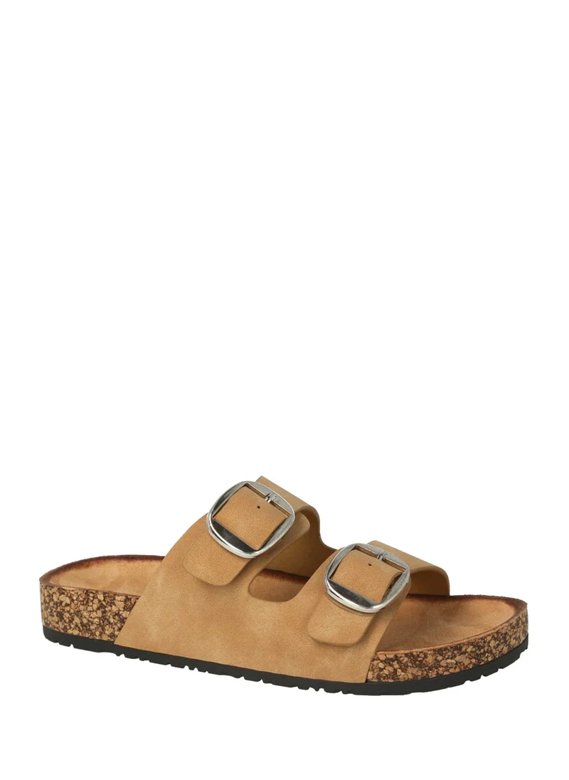 Ginger Classic Double Strap Sandal Slide