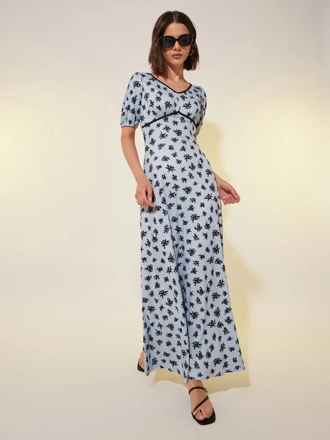 Take Two Floral Print Dress