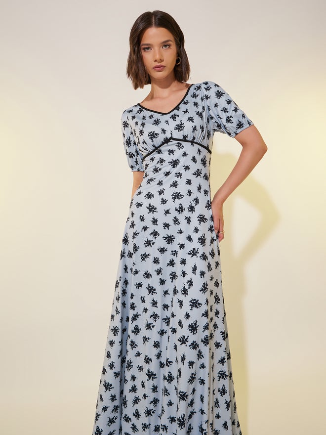 تايك تو فستان بطبعة زهور - Image 4