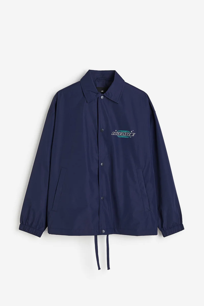 H&M Loose Fit Water-repellent coach jacket