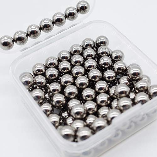 FOIBURELY 120 pcs Paint Mixing Balls Stainless Steel Mixing Agitator Balls for Mixing Model Paints, 5.5mm/apr. 0.22” - Image 2