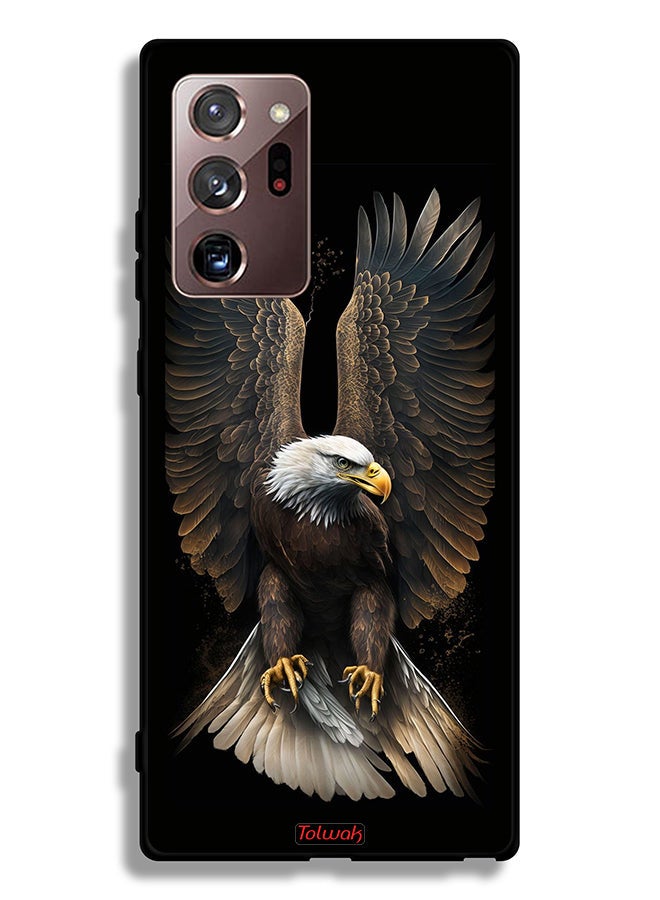 Tolwak Samsung Galaxy Note 20 Ultra 5G Protective Case Cover Eagle Spread Wings  - Image 2
