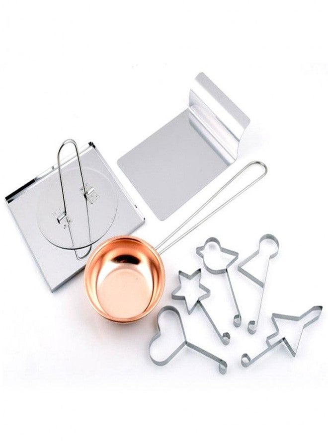 LENITH Dalgona Korean Sugar Candy Cookies Cutters Stainless Steel Making Tools for Party and Game Favor_9pcs Set - Image 3