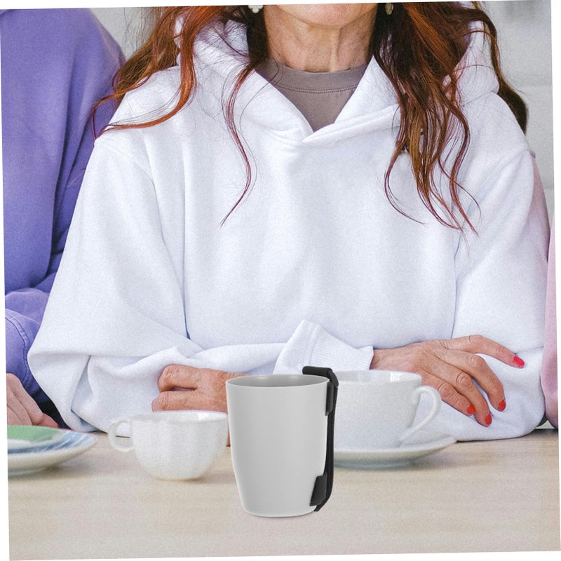 Elderly Drinking Aid Sippy Cup with Strap Cuff for Adults Seniors Spill Proof - Image 5
