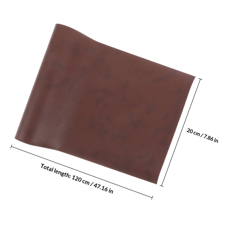 1 Roll DIY Faux PU Leathers Handcraft Leathers Luggage Making Leather Leather Fabrics - Image 2