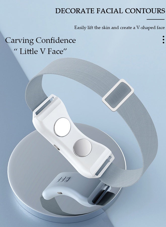 DUNISO V-face Instrument Face Massager with EMS Microcurrent V Face Lifting Chin V Line Up Lift Belt Intelligent Lifting Firming Saggy Skin Tightening Machine for Women Skin Care - Image 2