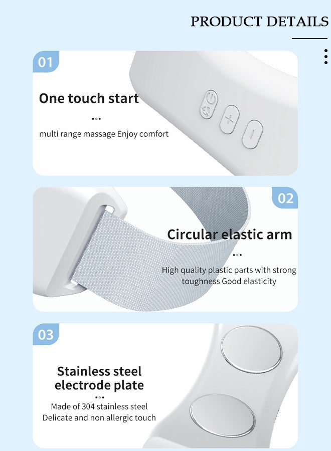 DUNISO V-face Instrument Face Massager with EMS Microcurrent V Face Lifting Chin V Line Up Lift Belt Intelligent Lifting Firming Saggy Skin Tightening Machine for Women Skin Care - Image 3