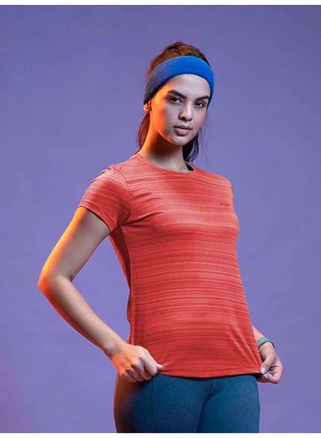 ليرا سترة نسائية سريعة الجفاف بأكمام قصيرة قابلة للتنفس ومرنة | قد يختلف لون الظل - Image 3