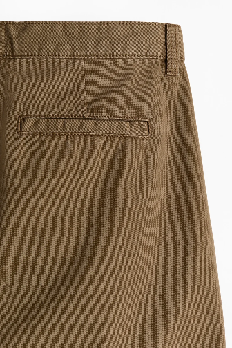 H&M  Relaxed Fit Cotton chinos for Men | Best Price UAE