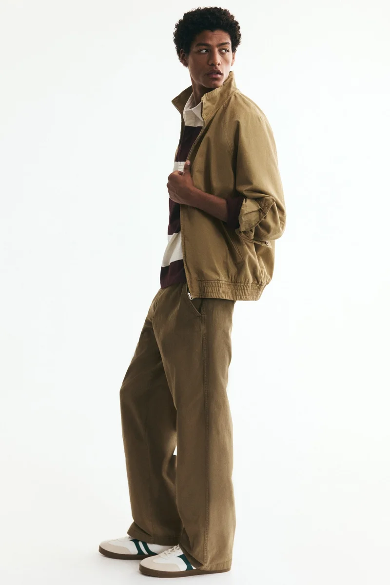 H&M  Relaxed Fit Cotton chinos for Men | Best Price UAE