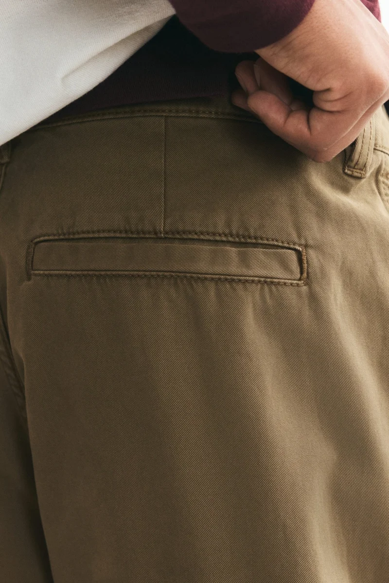 H&M  Relaxed Fit Cotton chinos for Men | Best Price UAE