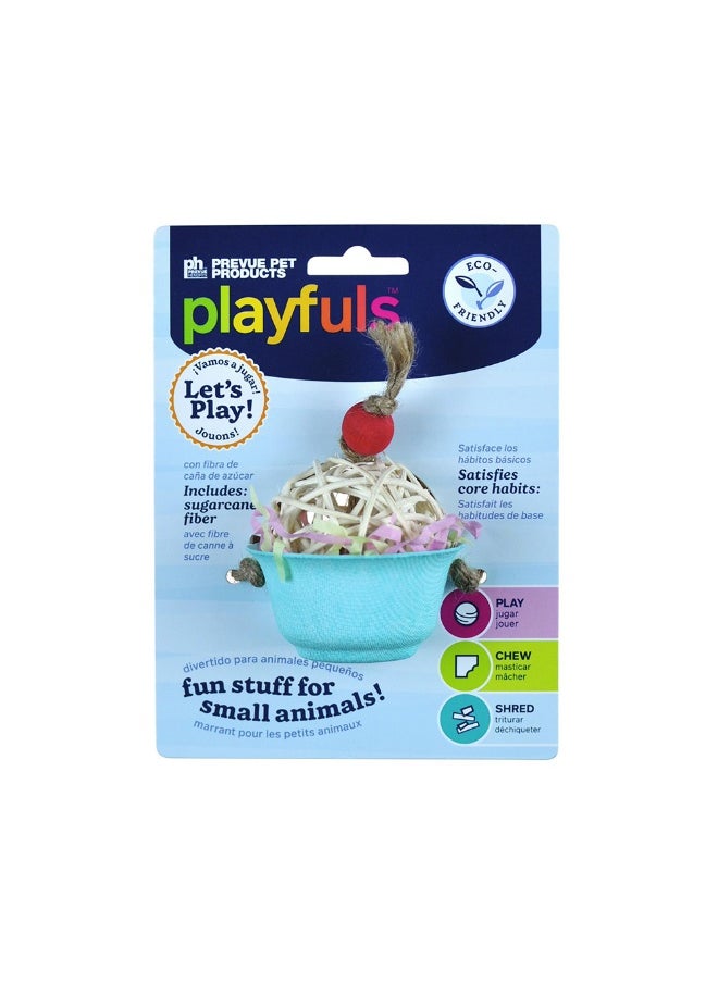 Prevue Prevue Sugarcane Cupcake Small Animal Chew Toy 