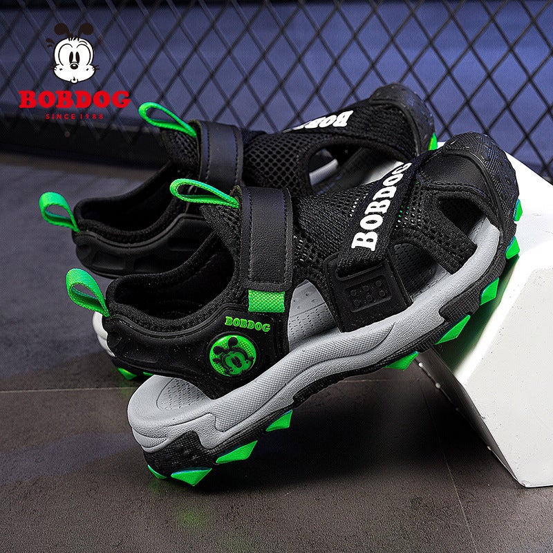 Babu Bean Boys Sandals 2025 Soft Sole Non-Slip Children'S Shoes Boys Sports Beach Shoes - Image 3