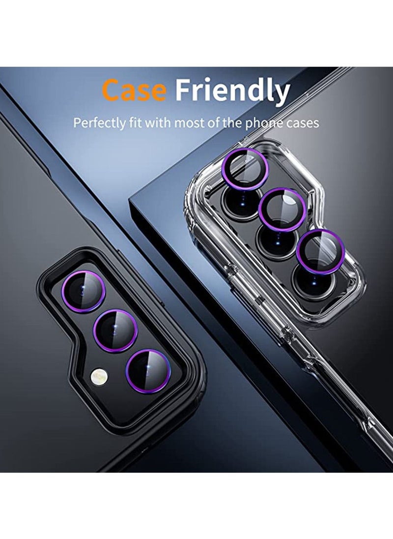 Generic Samsung Galaxy A14/Galaxy A34 Camera Lens Protector Case Cover [Drop Protection] Anti-Scratch 9H Tempered Glass Screen Protector Case Friendly Camera Cover Accessories  - Image 5