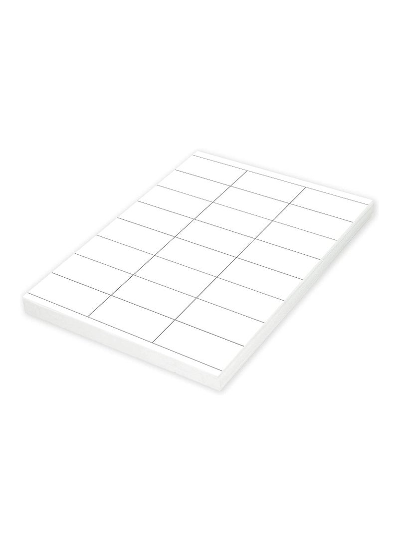 Agipa 100-Sheet Multipurpose Label White - APLA101127 - Image 2
