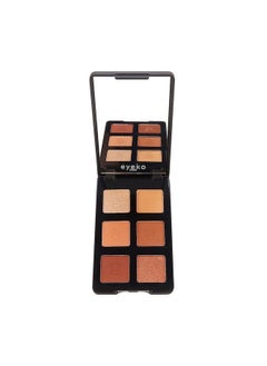 Limitless Eyeshadow Palette 2 - High Pigment - 6 Shades - Blendable Warm-Toned Medium Nudes And Golden Copper Shimmers - Lightweight - Vegan