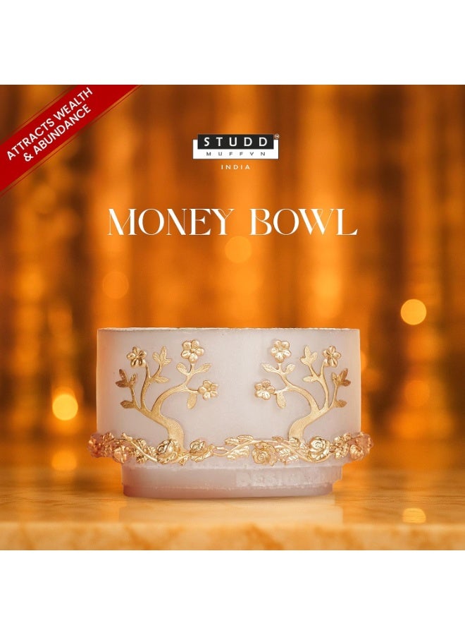 Studd Muffyn | Selenite Money Bowl | Crystal Recharging Bowl | Vastu-Friendly for Home & Workplaces - Image 3