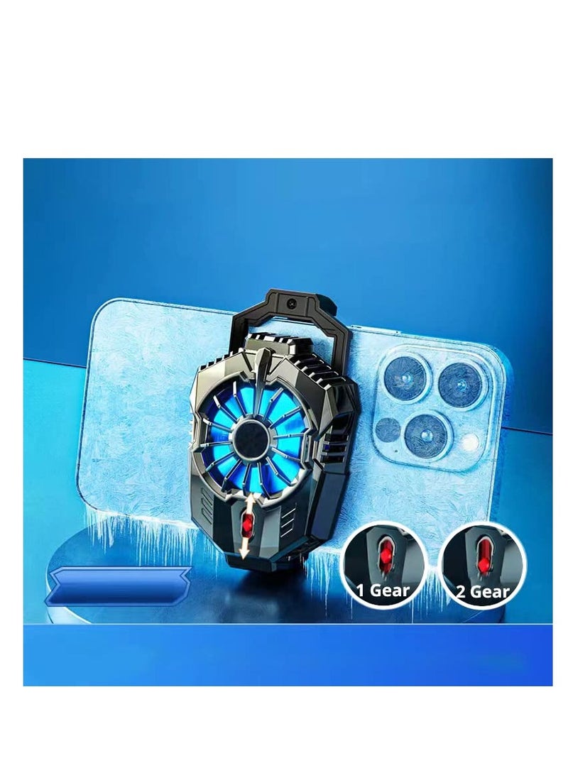 SYOSI Phone Cooling Fan, Cell Phone Cooler, Semi-Conductor Cooling Chip, Compatible for iPhone & Android Smartphones, Suitable for Playing Games, Live Streaming, and Watching Videos - Image 2