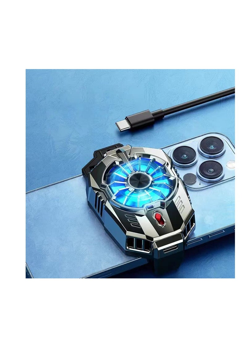 SYOSI Phone Cooling Fan, Cell Phone Cooler, Semi-Conductor Cooling Chip, Compatible for iPhone & Android Smartphones, Suitable for Playing Games, Live Streaming, and Watching Videos - Image 4