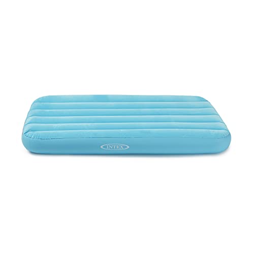 Intex 66803EP Cozy Kidz Inflatable Airbed: Fiber-Tech – Velvety Soft Surface – Carry Bag Included – Color May Vary – 34.5" x 62" x 7" - Image 2