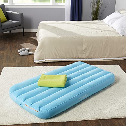Intex 66803EP Cozy Kidz Inflatable Airbed: Fiber-Tech – Velvety Soft Surface – Carry Bag Included – Color May Vary – 34.5" x 62" x 7" - Image 3