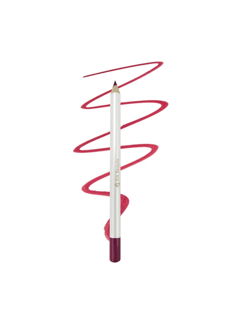 IDA Beauty Edge & Enrich Creamy Lip Liner | 2-in-1 Lip Outliner & Filler | Waterproof, Smudge-Proof, Matte Finish | Vegan, Halal, Cruelty-Free (L04) - Image 1