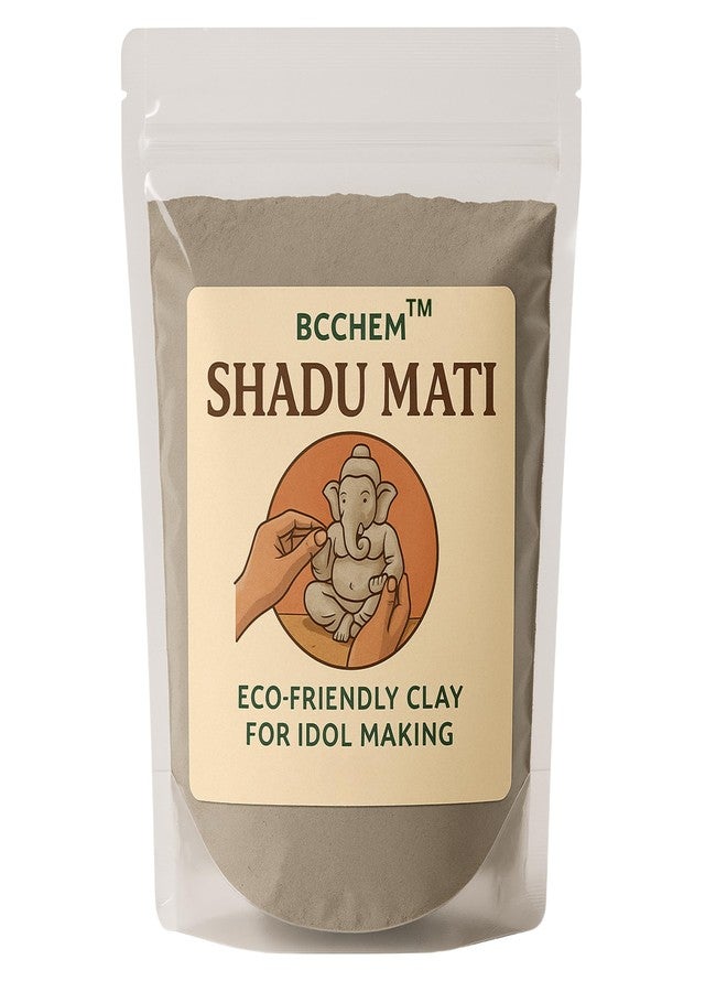BCCHEM Eco-Friendly Shadu Mati | Natural Eco Friendly Filtered Molding Terracotta Clay |Ideal for Ganpati murti| shadu mati ganpati Making |1kg - Image 1