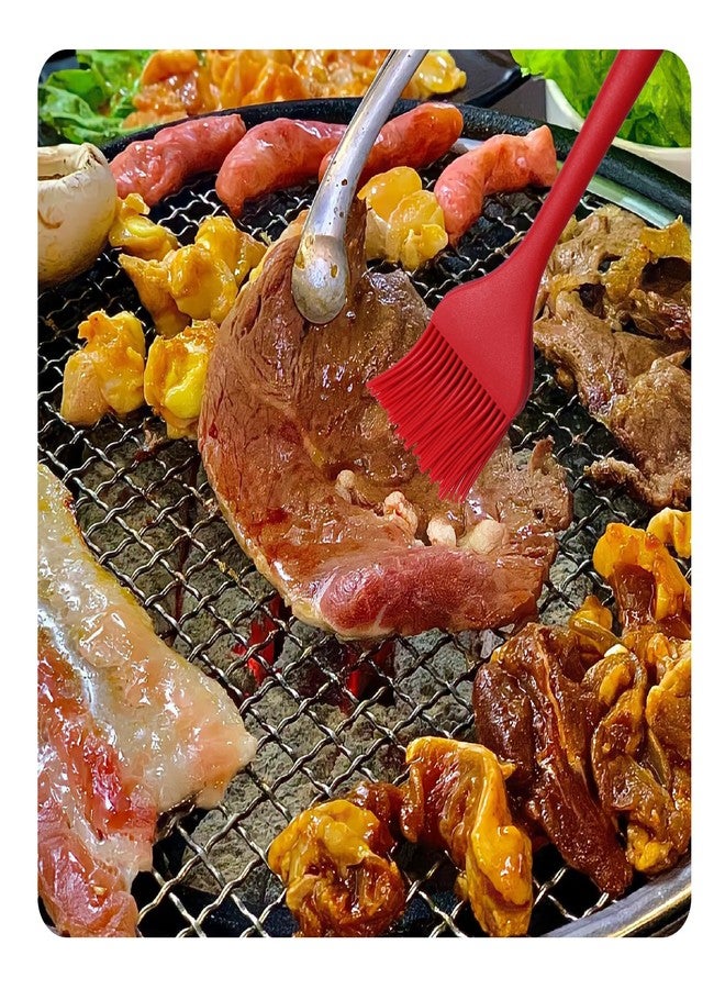 Septe 5 PCS Silicone Basting Brush for cooking, 2 Large & 3 Small Multicolor - Image 3
