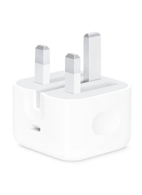 20w USB-C3-Pinpoweradapter,USB C Wall Fast Charger for iPhone 14/14 Pro/14 Pro Max/13/12/Se2020/11/Xr/Xs Max/X/Ipad White
