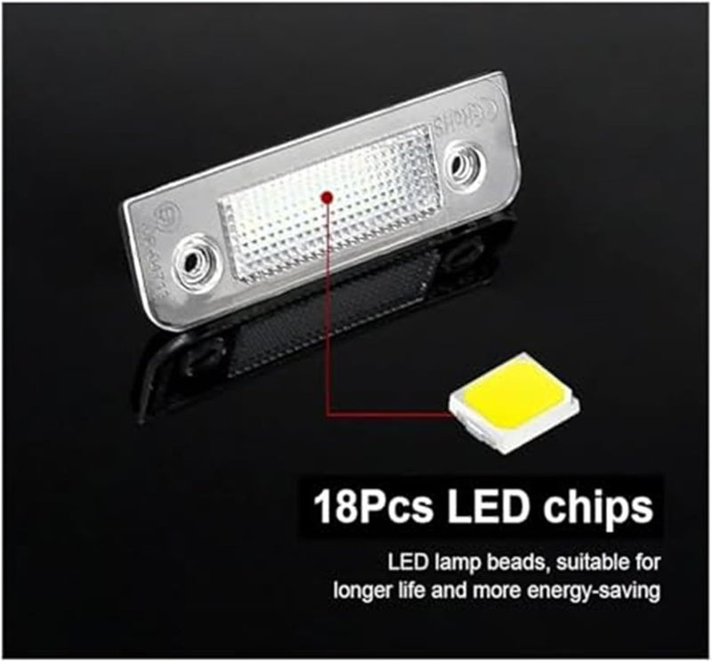 QASULER 2Pcs CANbus No Error License Plate Light - Image 5