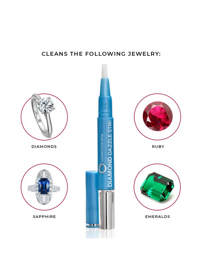 CONNOISSEURS Diamond Dazzle Stik, Jewelry Cleaner Solution Pen (Pack of 3) - Image 4