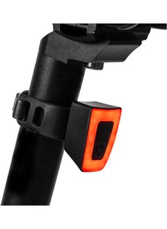 مصباح خلفي صغير للدراجة قابل للشحن بمنفذ USB 12.30 x 2.60 5.30سم
